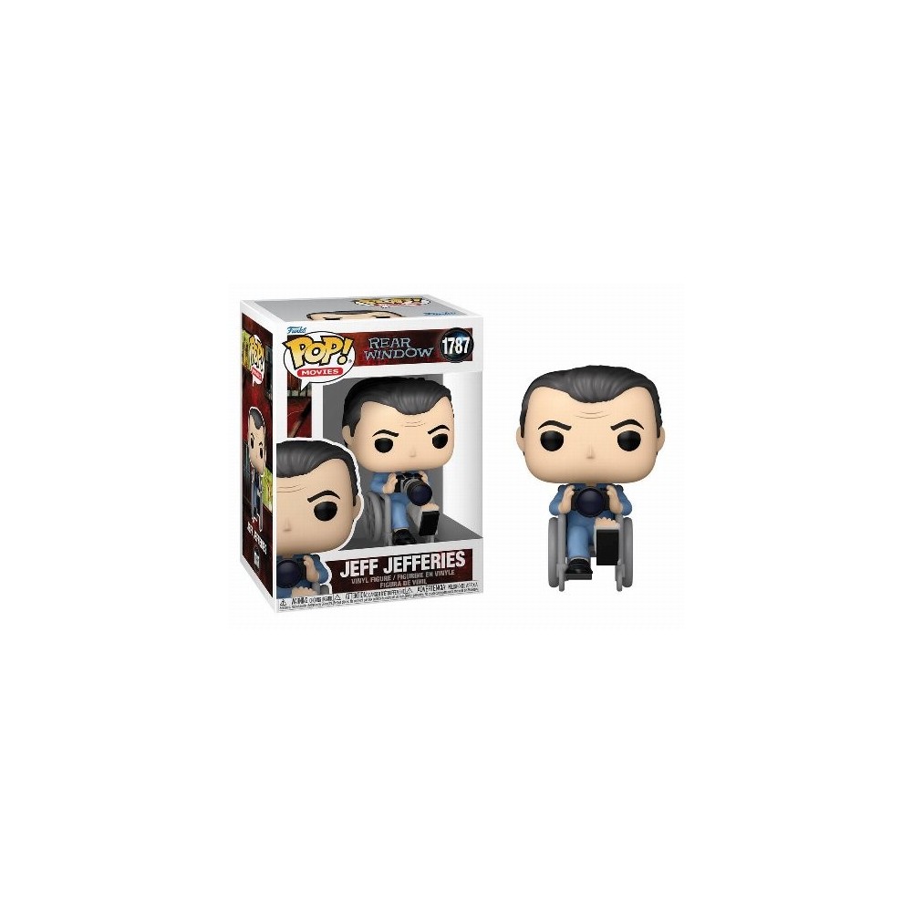 FUNKO FUNKO POP! REAR WINDOW JEFF JEFFERIES BOBBLE HEAD FIGURE