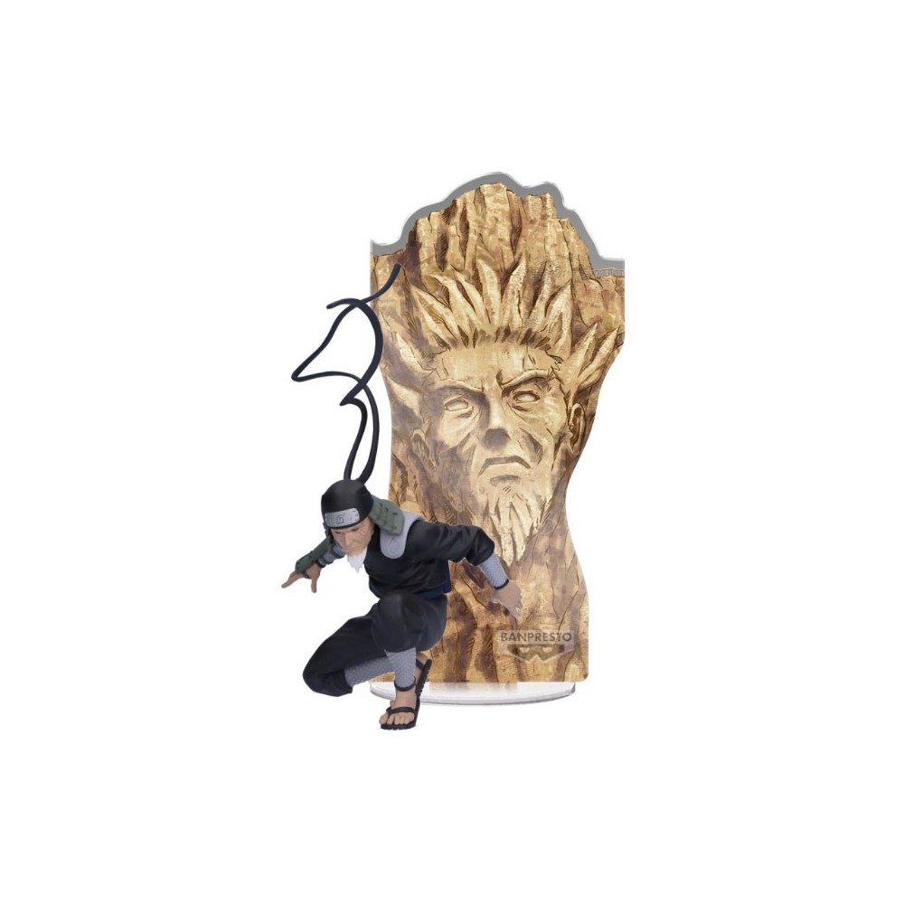 BANPRESTO NARUTO SHIPPUDEN PANEL SPECTACLE HIRUZEN SARUTOBI STATUE FIGURE