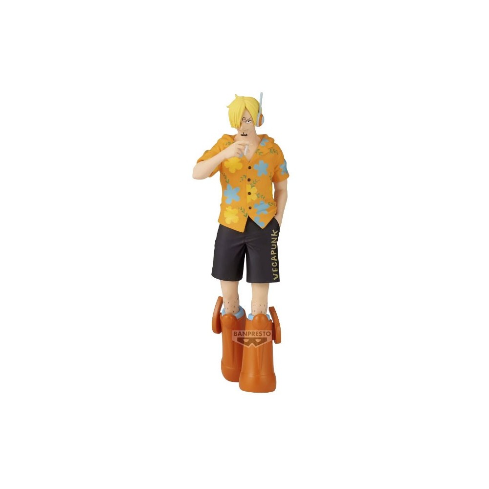 BANPRESTO ONE PIECE THE SHUKKO SANJI EGGHEAD VER. STATUE FIGURE