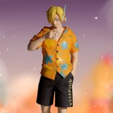 BANPRESTO ONE PIECE THE SHUKKO SANJI EGGHEAD VER. STATUE FIGURE