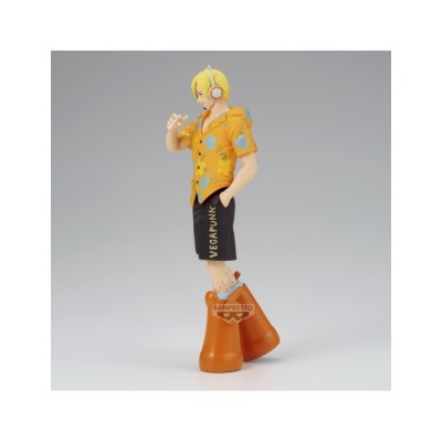 BANPRESTO ONE PIECE THE SHUKKO SANJI EGGHEAD VER. STATUE FIGURE
