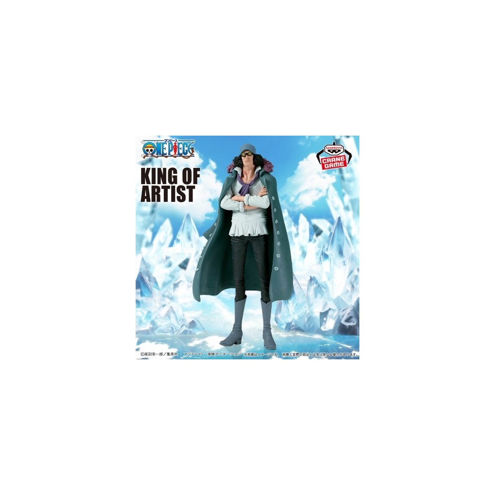 BANPRESTO ONE PIECE KING OF ARTIST AOKIJI KUZAN STATUE FIGURE