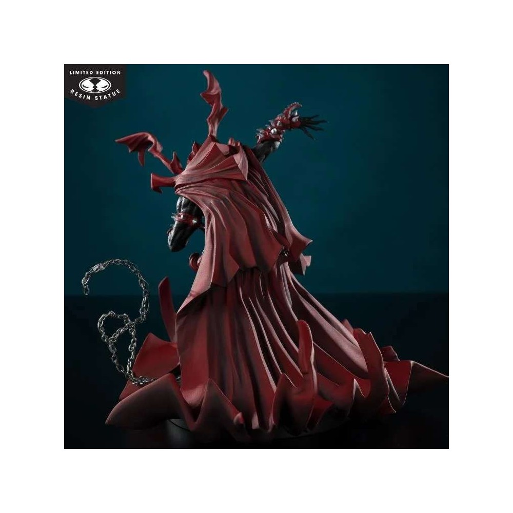 MC FARLANE SPAWN BLACK WHITE AND RED BY GREG CAPULLO RESIN STATUE FIGURE