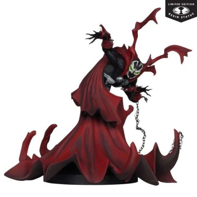 MC FARLANE SPAWN BLACK WHITE AND RED BY GREG CAPULLO RESIN STATUE FIGURE