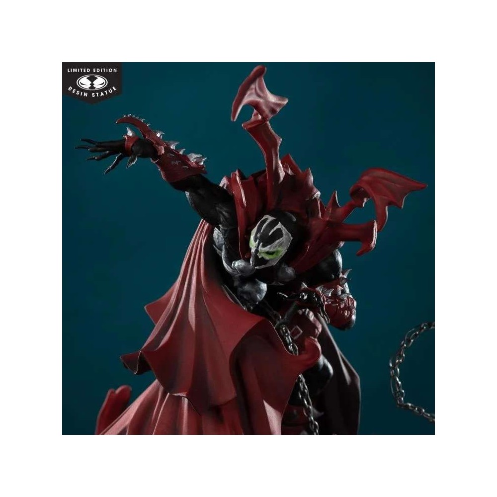 SPAWN BLACK WHITE AND RED BY GREG CAPULLO STATUA FIGURE MC FARLANE