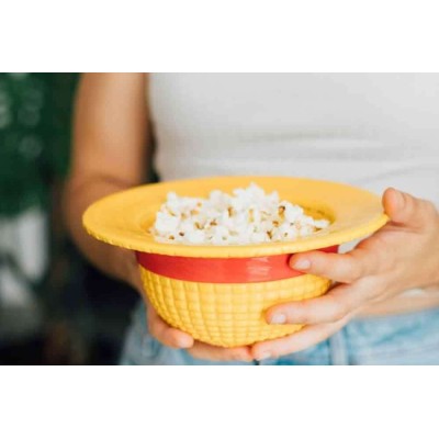 GRUPO ERIK ONE PIECE STRAW HAT CERAMIC BOWL