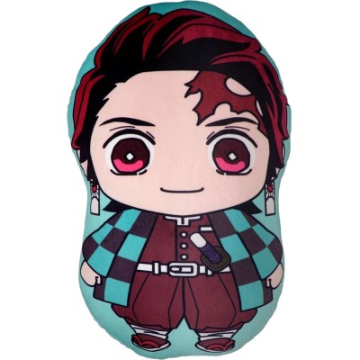 DEMON SLAYER TANJIRO KAMADO 3D FIGURAL PILLOW CUSCINO 40CM MONOGRAM