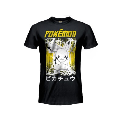 MAGLIA T SHIRT BIMBO POKEMON PIKACHU JAPAN