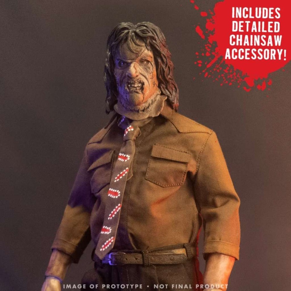 THE TEXAS CHAINSAW MASSACRE 3 LEATHERFACE ACTION FIGURE TRICK OR TREAT STUDIOS