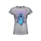 T SHIRT LADY STITCH KISS