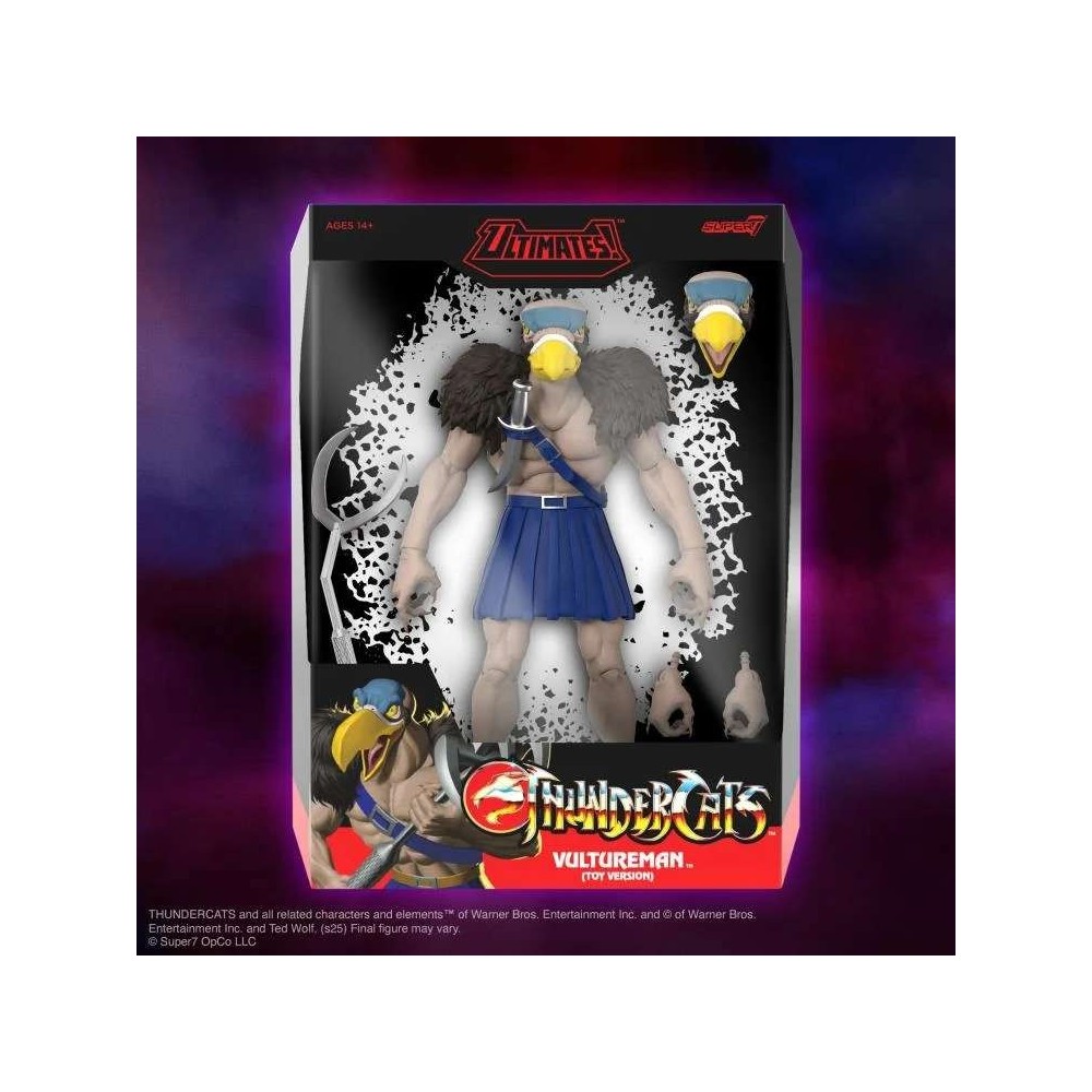 SUPER7 THUNDERCATS ULTIMATES SERIES VULTUREMAN PVC ACTION FIGURE