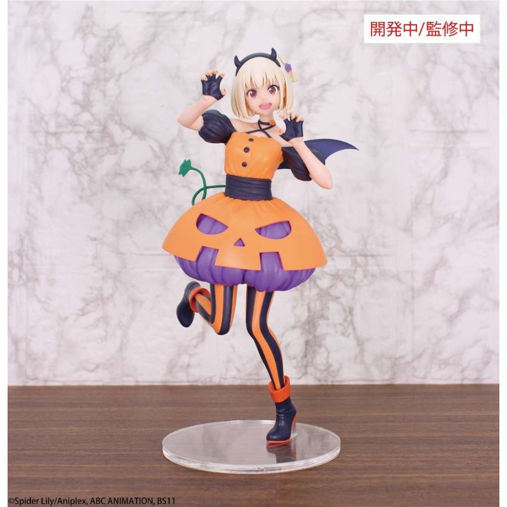 SYSTEM SERVICE LYCORIS RECOIL CHISATO NISHIKIGI HALLOWEEN BRILLIANT PVC FIGURE STATUE