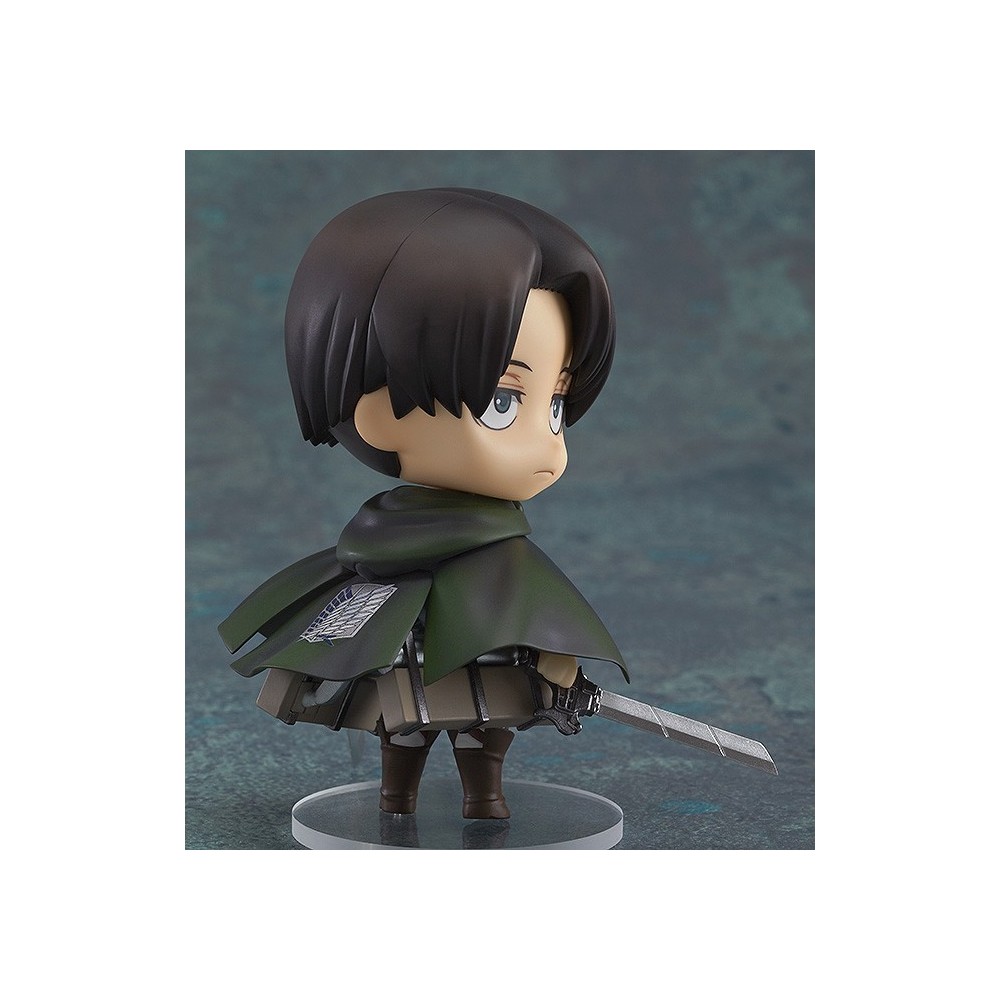 GOOD SMILE COMPANY ATTACK ON TITAN LEVI NENDOROID ACTION FIGURE