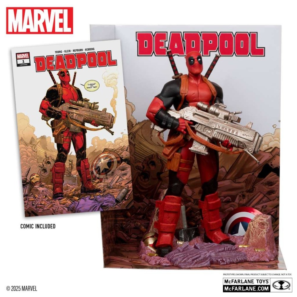 MARVEL COLLECTION PVC STATUE DEADPOOL (DEADPOOL 1) 1/6 STATUA FIGURE MC FARLANE