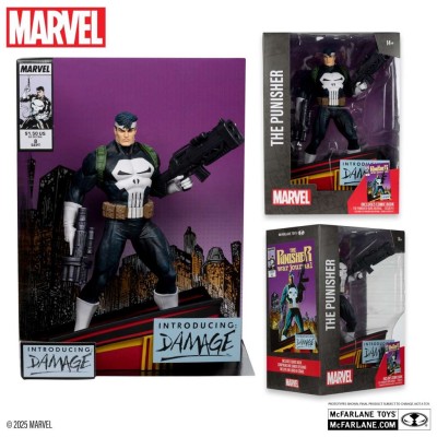 MC FARLANE MARVEL COLLECTION PVC STATUE THE PUNISHER (PUNISHER WAR JOURNAL 8) 1/6 SCALE STATUE FIGURE