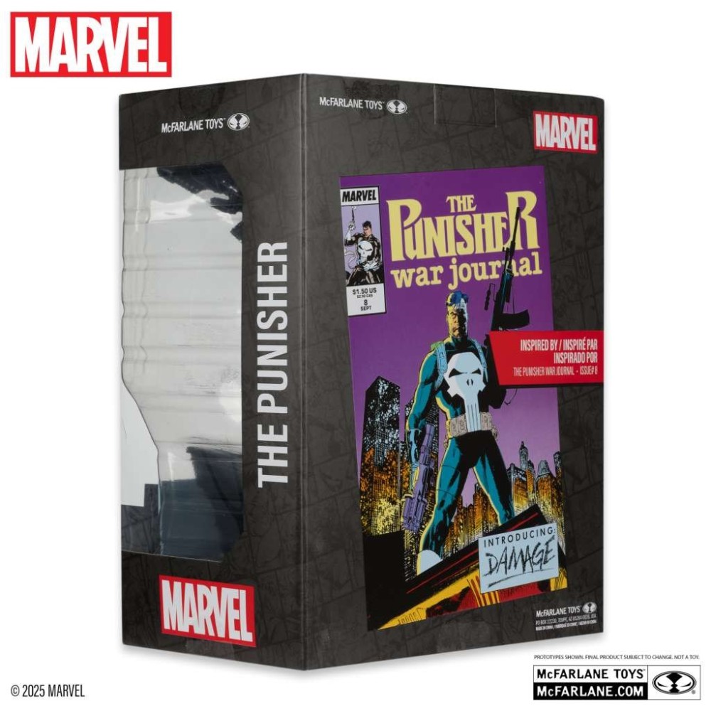 MARVEL COLLECTION PVC STATUE THE PUNISHER (PUNISHER WAR JOURNAL 8) 1/6 STATUA FIGURE MC FARLANE