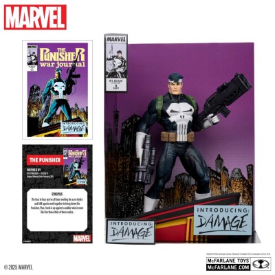 MARVEL COLLECTION PVC STATUE THE PUNISHER (PUNISHER WAR JOURNAL 8) 1/6 STATUA FIGURE MC FARLANE