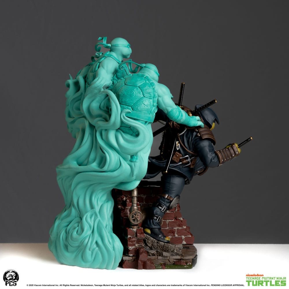 PCS PREMIUM COLLECTIBLES STUDIOS TEENAGE MUTANT NINJA TURTLES THE LAST RONIN 1/10 SCALE STATUE DIORAMA