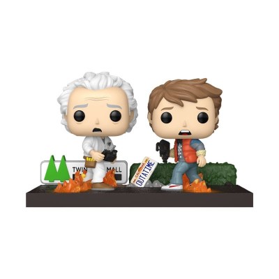 FUNKO POP! BACK TO THE FUTURE DOC & MARTY BOBBLE HEAD FIGURE FUNKO
