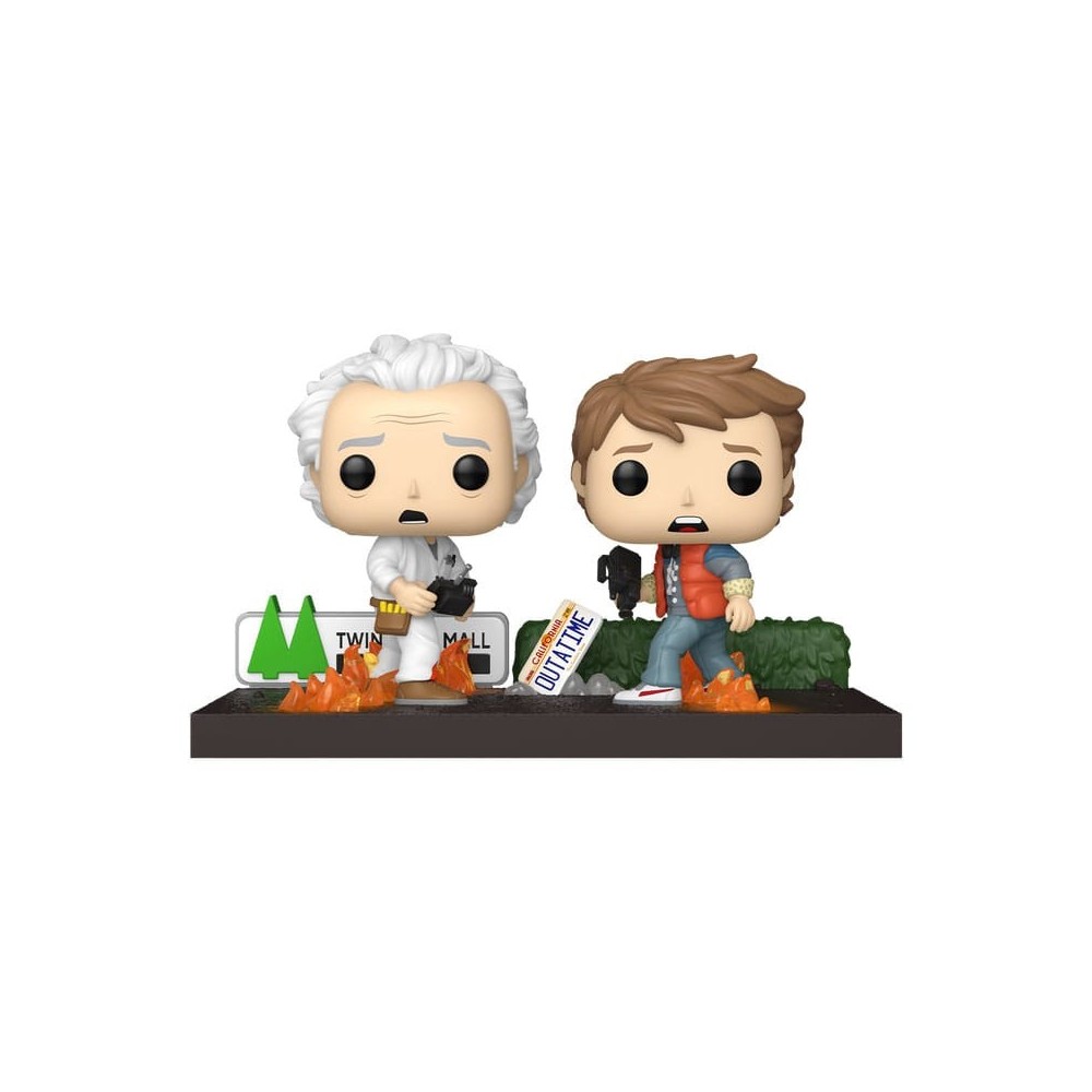 FUNKO POP! BACK TO THE FUTURE DOC & MARTY BOBBLE HEAD FIGURE FUNKO