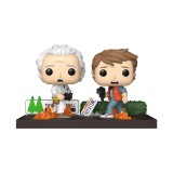 FUNKO POP! BACK TO THE FUTURE DOC & MARTY BOBBLE HEAD FIGURE FUNKO