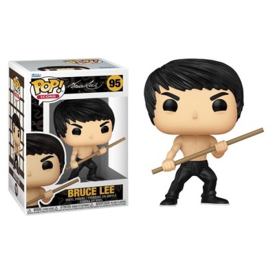 FUNKO FUNKO POP! ICONS BRUCE LEE BOBBLE HEAD FIGURE
