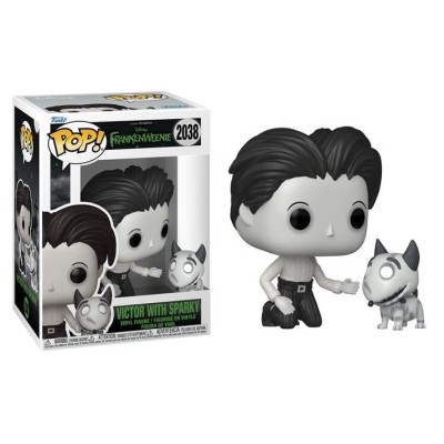 FUNKO FUNKO POP! FRANKENWEENIE VICTOR WITH SPARKY PVC BOBBLE HEAD FIGURE