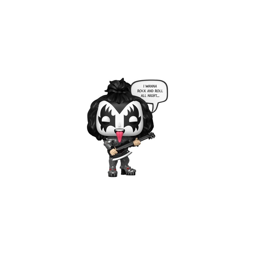 FUNKO FUNKO POP! ROCKS KISS THE DEMON PVC BOBBLE HEAD FIGURE