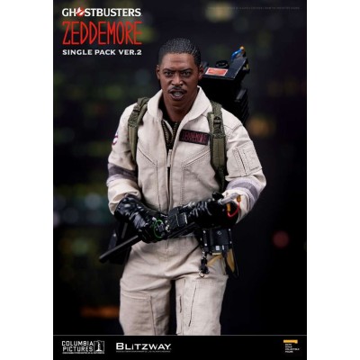 GHOSTBUSTERS WINSTON ZEDDEMORE SINGLE PACK VER.2 1/6 ACTION FIGURE BLITZWAY
