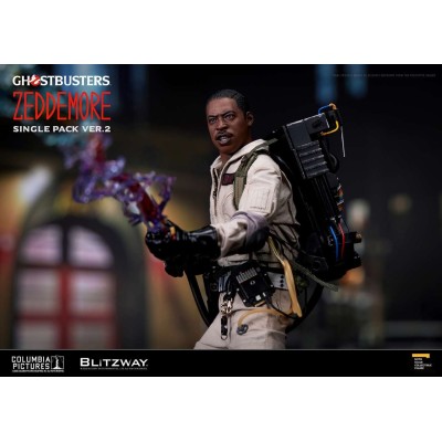 GHOSTBUSTERS WINSTON ZEDDEMORE SINGLE PACK VER.2 1/6 ACTION FIGURE BLITZWAY