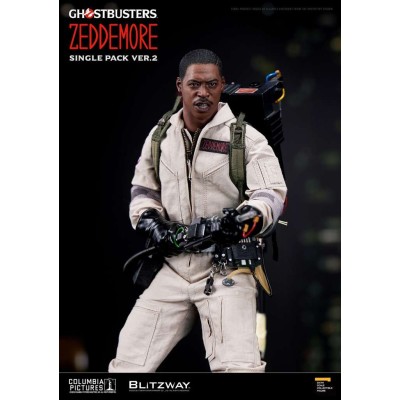 GHOSTBUSTERS WINSTON ZEDDEMORE SINGLE PACK VER.2 1/6 ACTION FIGURE BLITZWAY