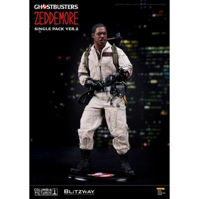 GHOSTBUSTERS WINSTON ZEDDEMORE SINGLE PACK VER.2 1/6 ACTION FIGURE BLITZWAY