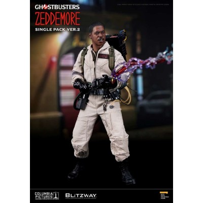 GHOSTBUSTERS WINSTON ZEDDEMORE SINGLE PACK VER.2 1/6 ACTION FIGURE BLITZWAY