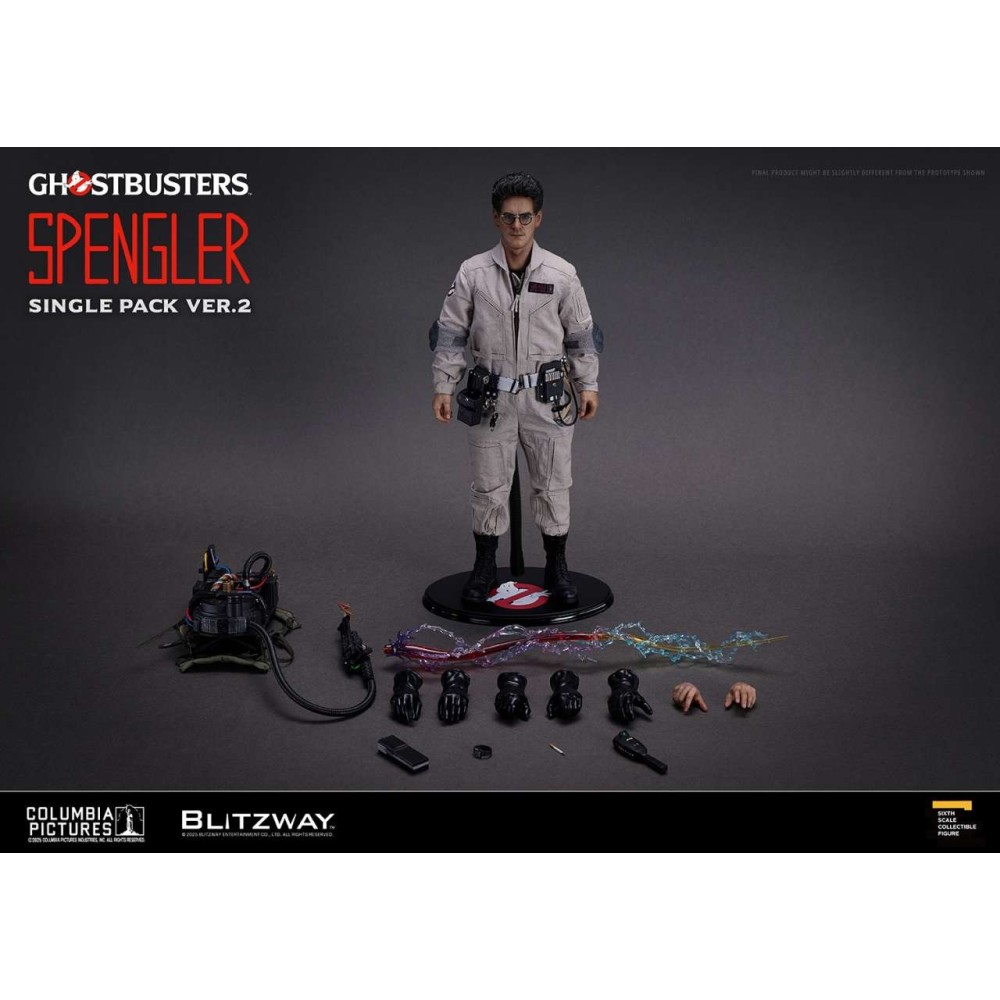 GHOSTBUSTERS EGON SPENGLER SINGLE PACK VER.2 1/6 ACTION FIGURE BLITZWAY