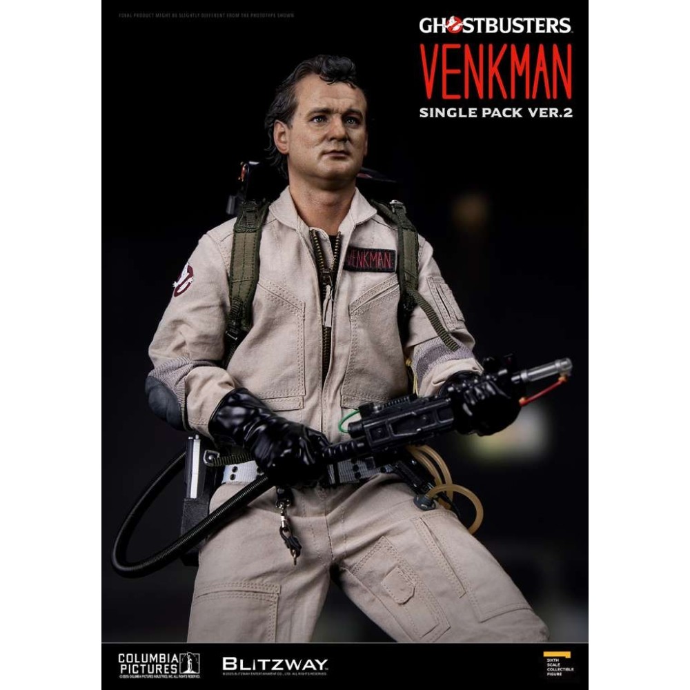 BLITZWAY GHOSTBUSTERS PETER VENKMAN SINGLE PACK VER.2 1/6 ACTION FIGURE