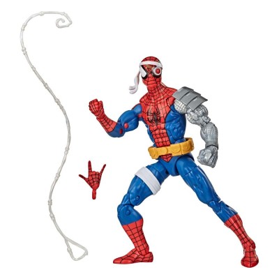 MARVEL LEGENDS CYBORG SPIDER-MAN VINTAGE COLLECTION ACTION FIGURE HASBRO