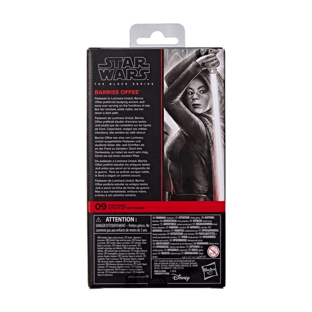 STAR WARS THE BLACK SERIES BARRISS OFFEE ACTION FIGURE HASBRO