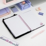 PALADONE PRODUCTS HELLO KITTY KUROMI FLUFFY A5 NOTEBOOK