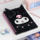 PALADONE PRODUCTS HELLO KITTY KUROMI FLUFFY A5 NOTEBOOK