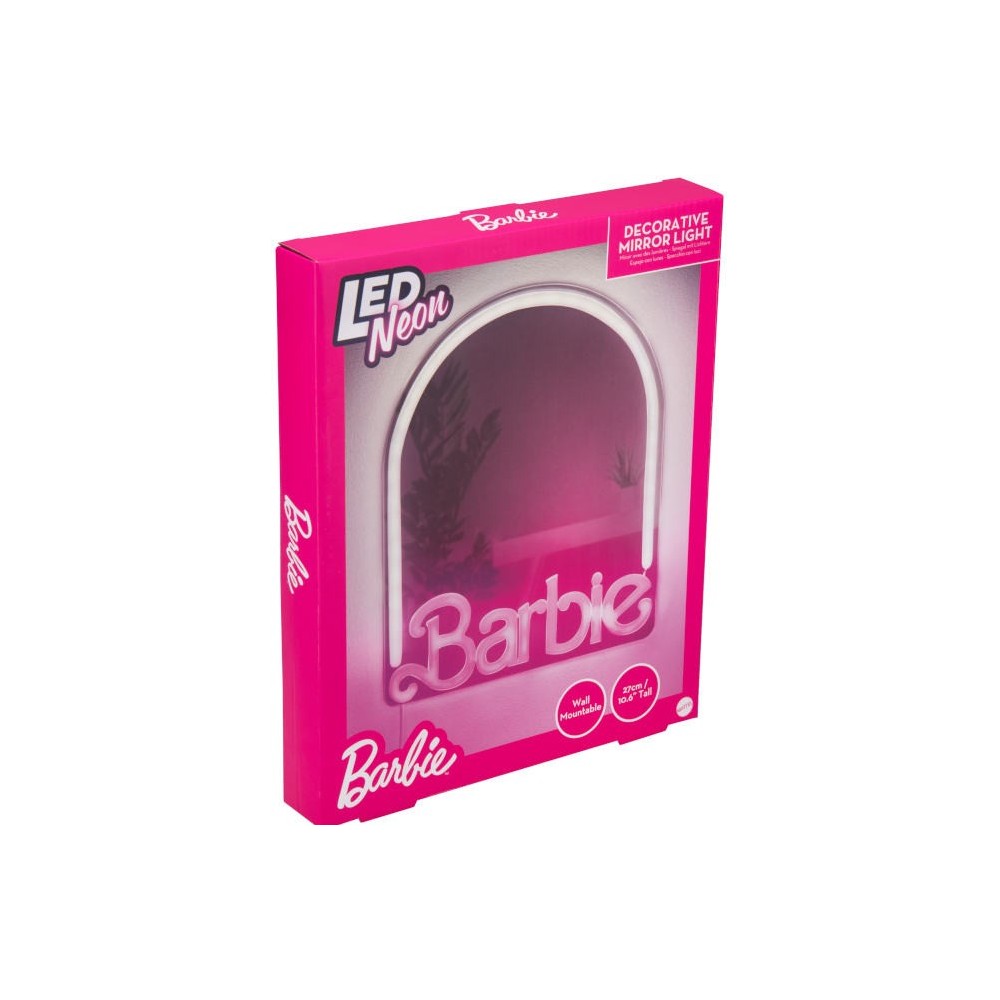 BARBIE LED NEON DECORATIVE MIRROR LIGHT SPECCHIO LAMPADA PALADONE PRODUCTS