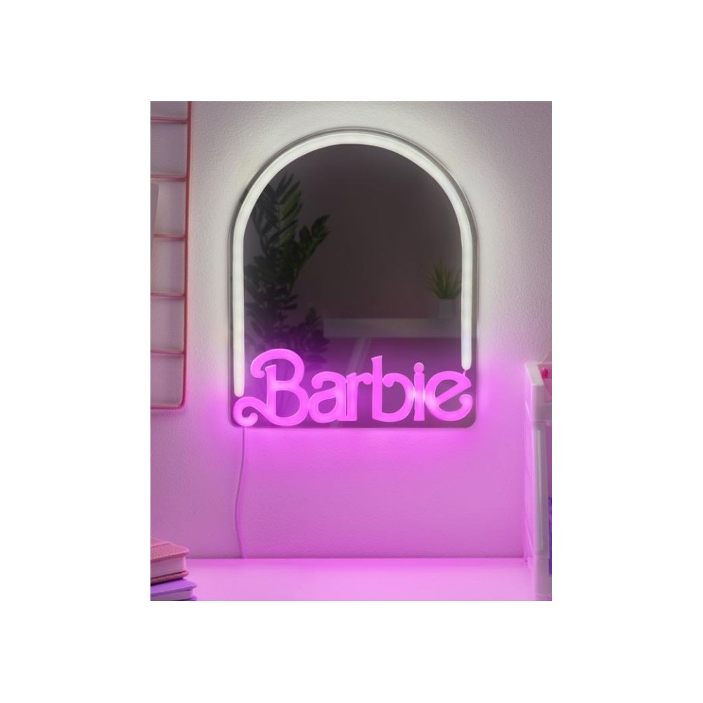 PALADONE PRODUCTS BARBIE LED NEON DECORATIVE MIRROR LIGHT