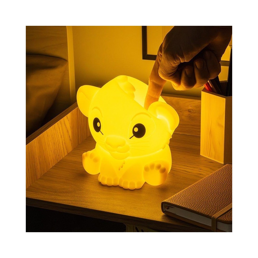 IL RE LEONE SIMBA SQUISHYGLO SILICONE LAMPADA PALADONE PRODUCTS