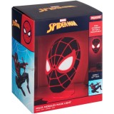 SPIDER-MAN MILES MORALES MASK LIGHT LAMPADA PALADONE PRODUCTS