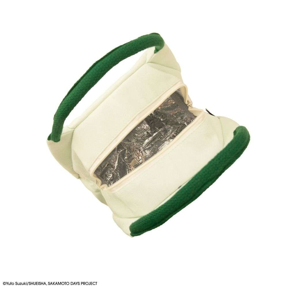 CINEREPLICAS SAKAMOTO DAY THE LEGENDARY HITMAN WHITE THERMAL LUNCH BAG