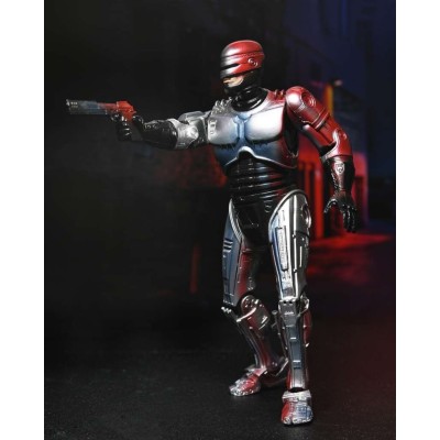 ROBOCOP ULTIMATE MOVIE POSTER HOMAGE ACTION FIGURE NECA