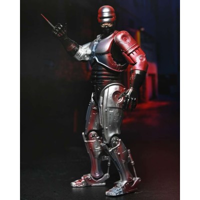 ROBOCOP ULTIMATE MOVIE POSTER HOMAGE ACTION FIGURE NECA