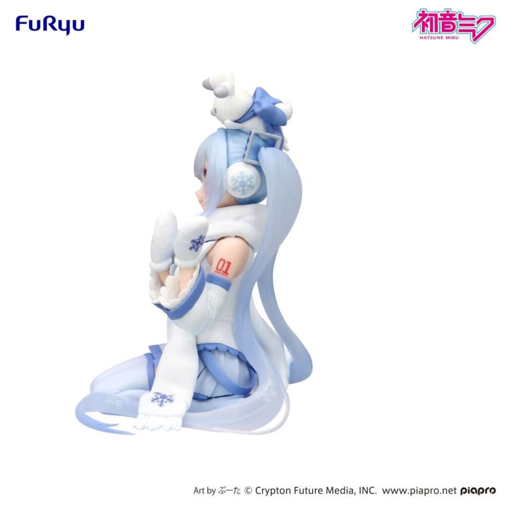 HATSUNE MIKU SNOW MIKU SKY TOWN 10TH ANNIVERSARY NOODLE STOPPER FIGURE STATUA FURYU