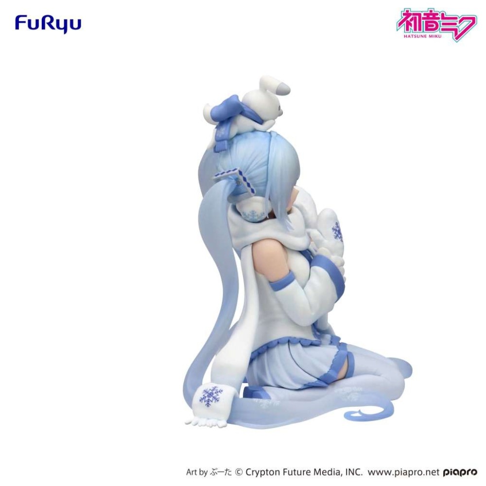 FURYU HATSUNE MIKU SNOW MIKU SKY TOWN 10TH ANN. NOODLE STOPPER PVC FIGURE STATUE