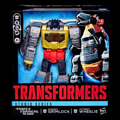 TRANSFORMERS STUDIO SERIES GRIMLOCK & WHEELIE ACTION FIGURE HASBRO
