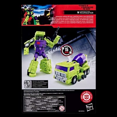 HASBRO TRANSFORMERS THE MOVIE STUDIO SERIES MIXMASTER ACTION FIGURE